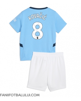 Manchester City Mateo Kovacic #8 Echipament de Fotbal Replică 2024-25 Copii Acasa (+ Șorturi)